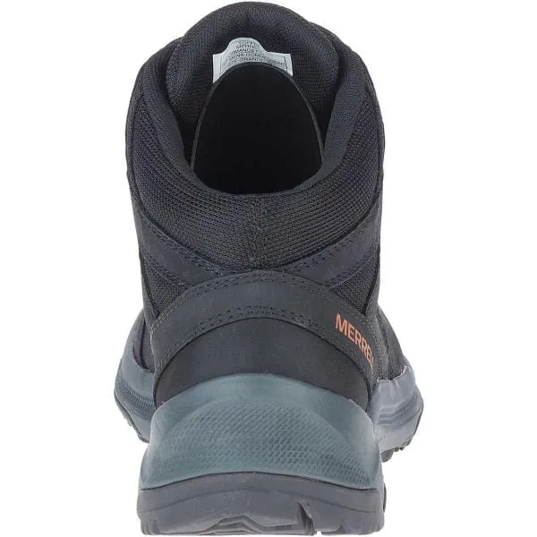 נעלי טיולים ושטח לגברים Merrell ERIE MID LTR WP/BLACK J500151