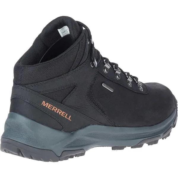 נעלי טיולים ושטח לגברים Merrell ERIE MID LTR WP/BLACK J500151