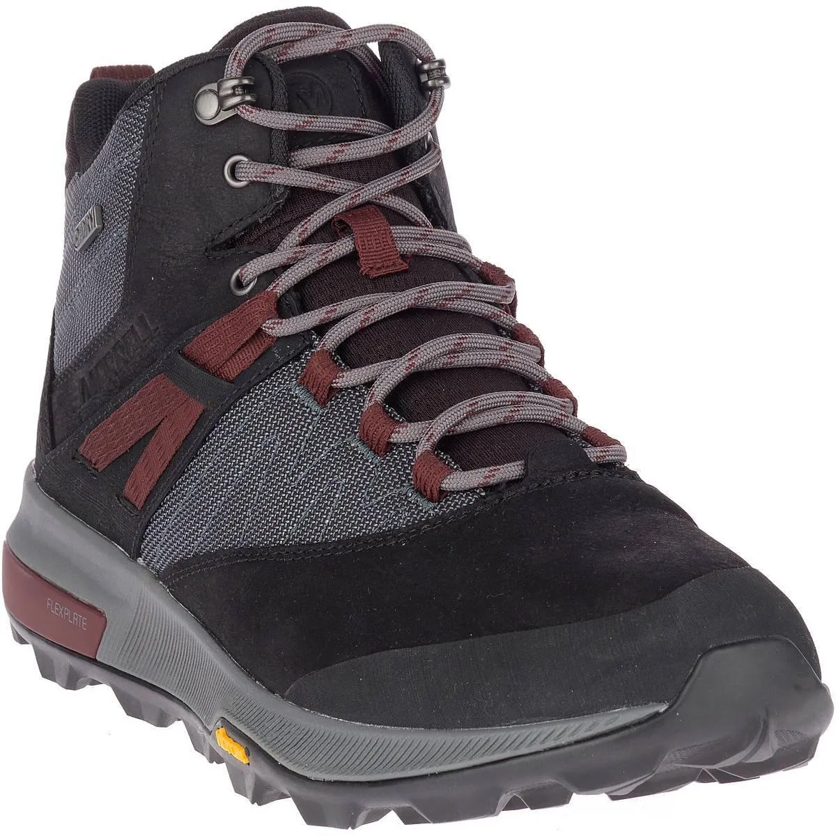 נעלי טיולים מירל לגברים Merrell J16885 ZION MID WP Black