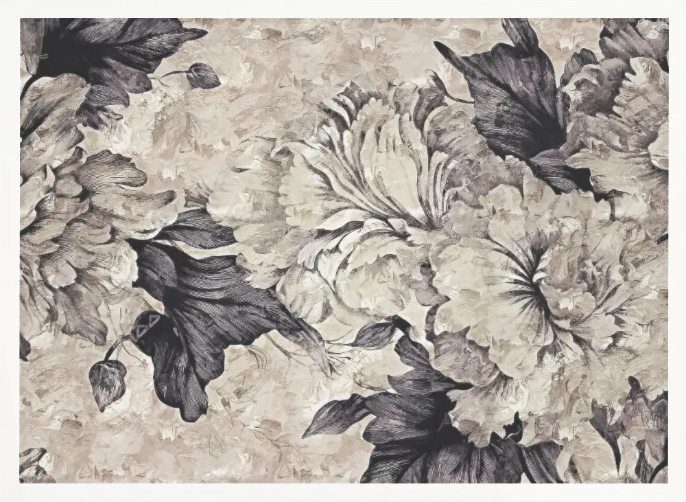 3 2 Flower01xcl - Stretched Canvas, Poster or Fine Art Print