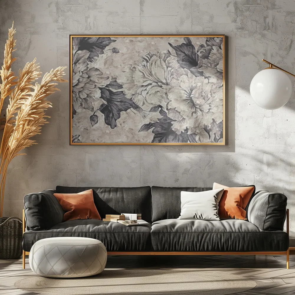 3 2 Flower01xcl - Stretched Canvas, Poster or Fine Art Print