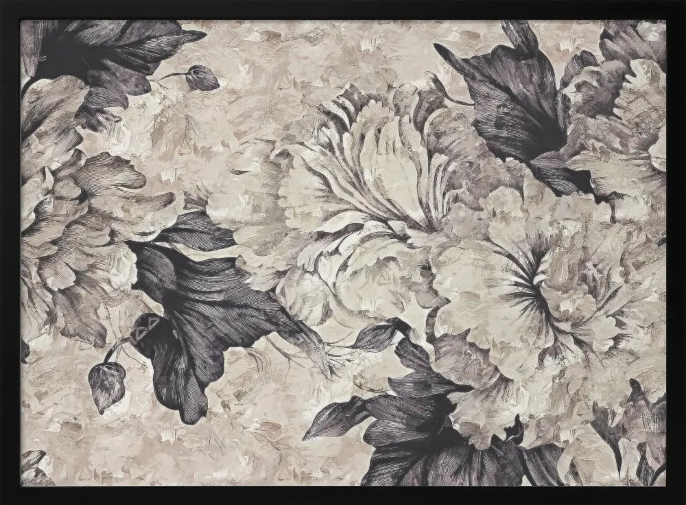 3 2 Flower01xcl - Stretched Canvas, Poster or Fine Art Print