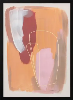 Abstract Brush Strokes 125 - Stretched Canvas, Poster or Fine Art Print
