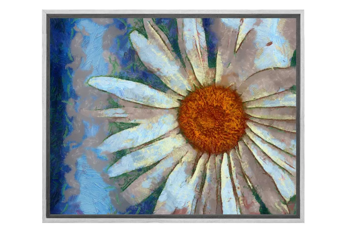 Abstract Daisy | Wall Art Print