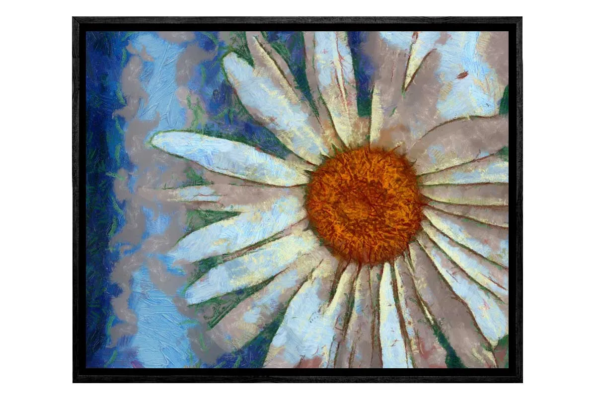 Abstract Daisy | Wall Art Print