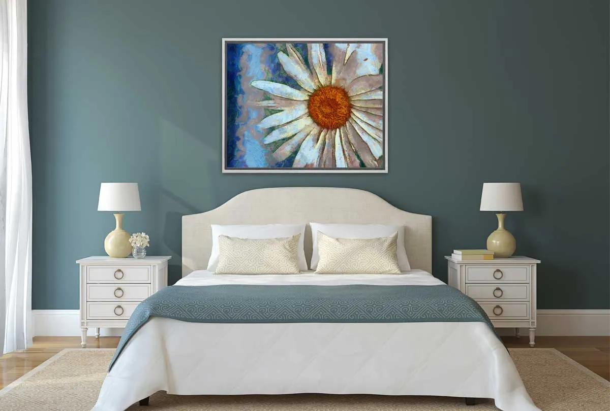 Abstract Daisy | Wall Art Print