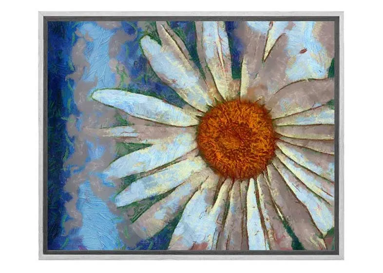 Abstract Daisy | Wall Art Print