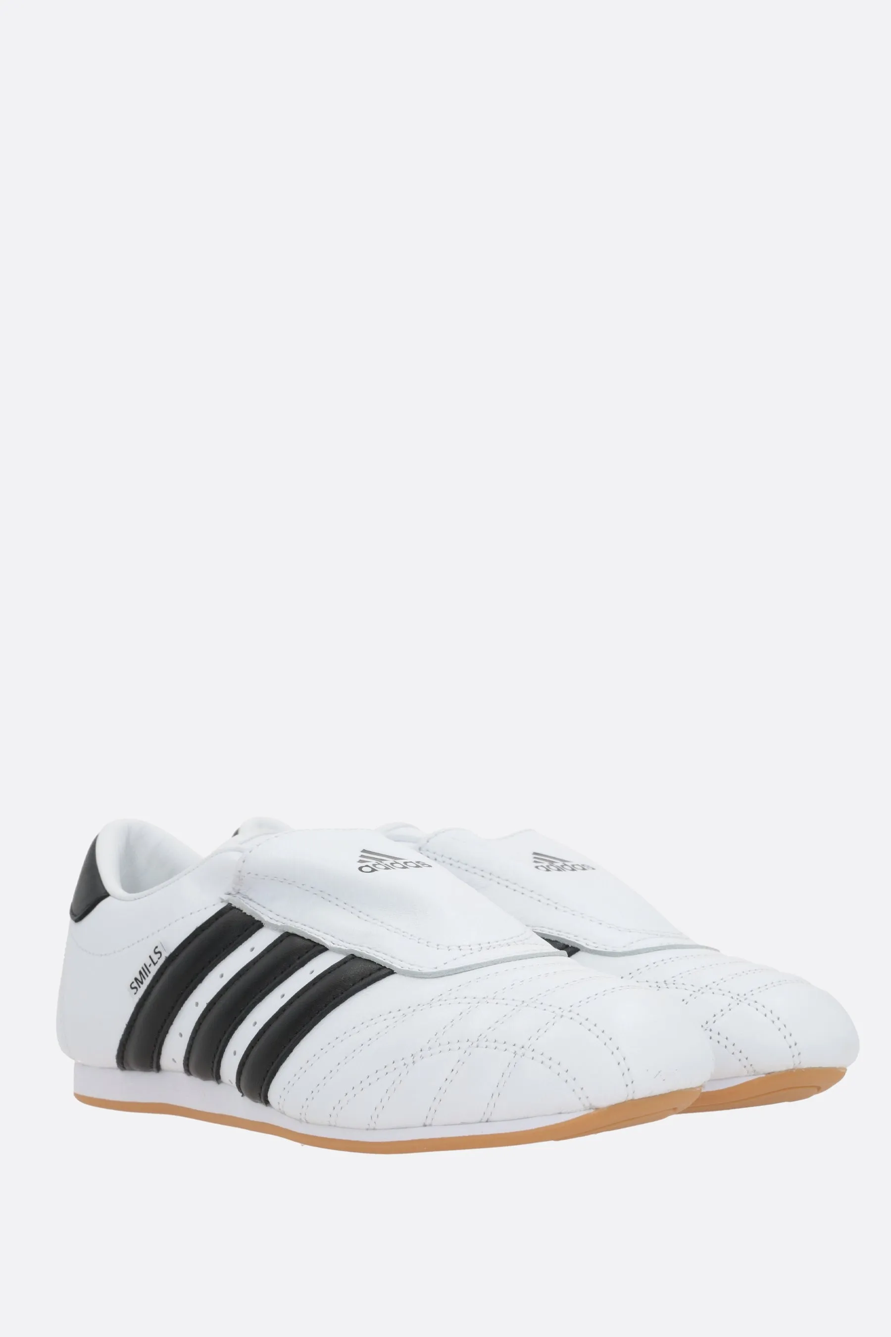 adidas Taekwondo smooth leather slip-on sneakers