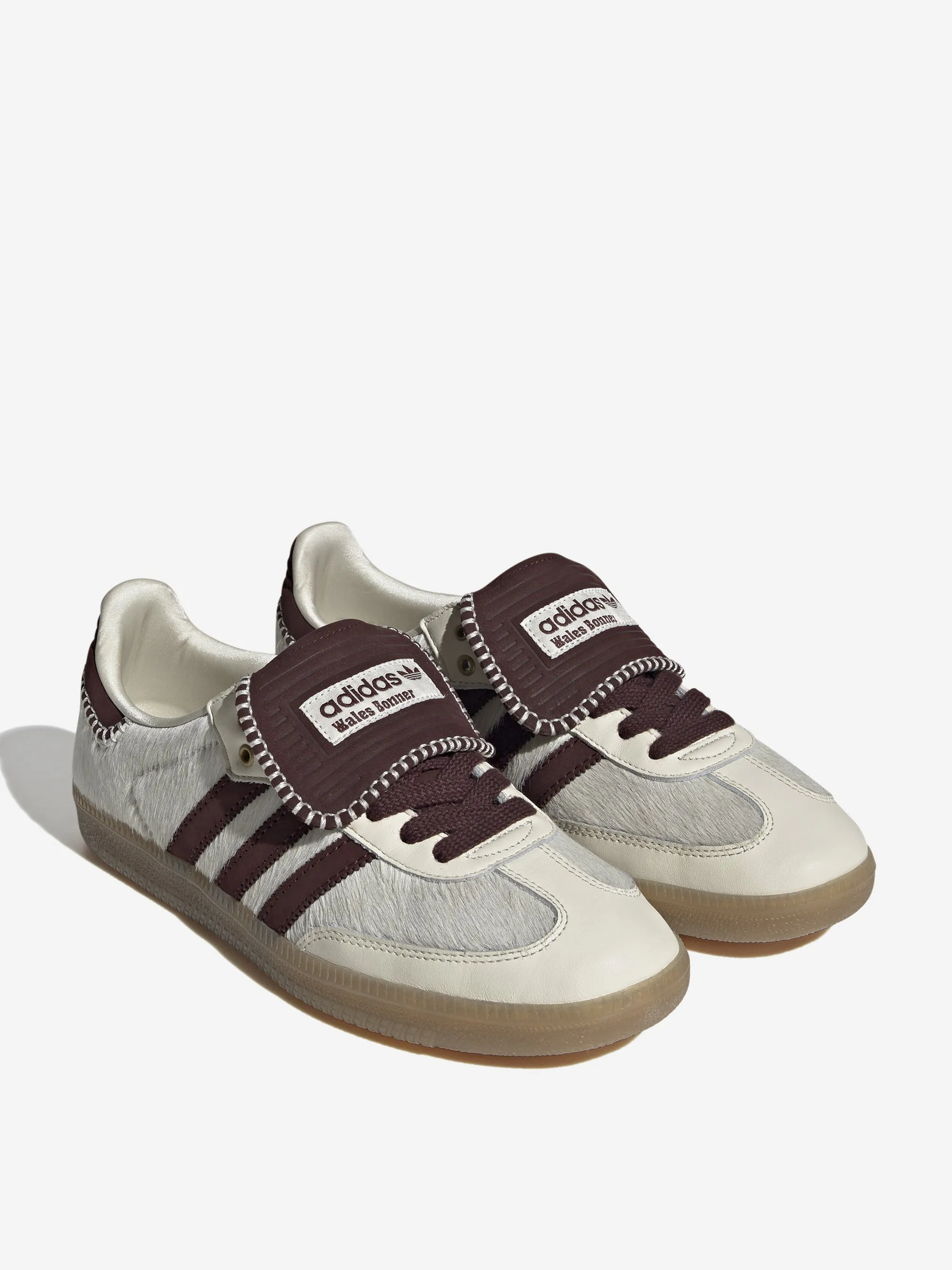 Adidas x Wales Bonner Pony Tonal Samba - Cream White/Mystery Brown/Cream White