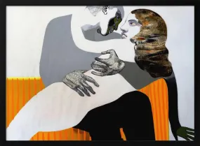 Afterkiss - Stretched Canvas, Poster or Fine Art Print
