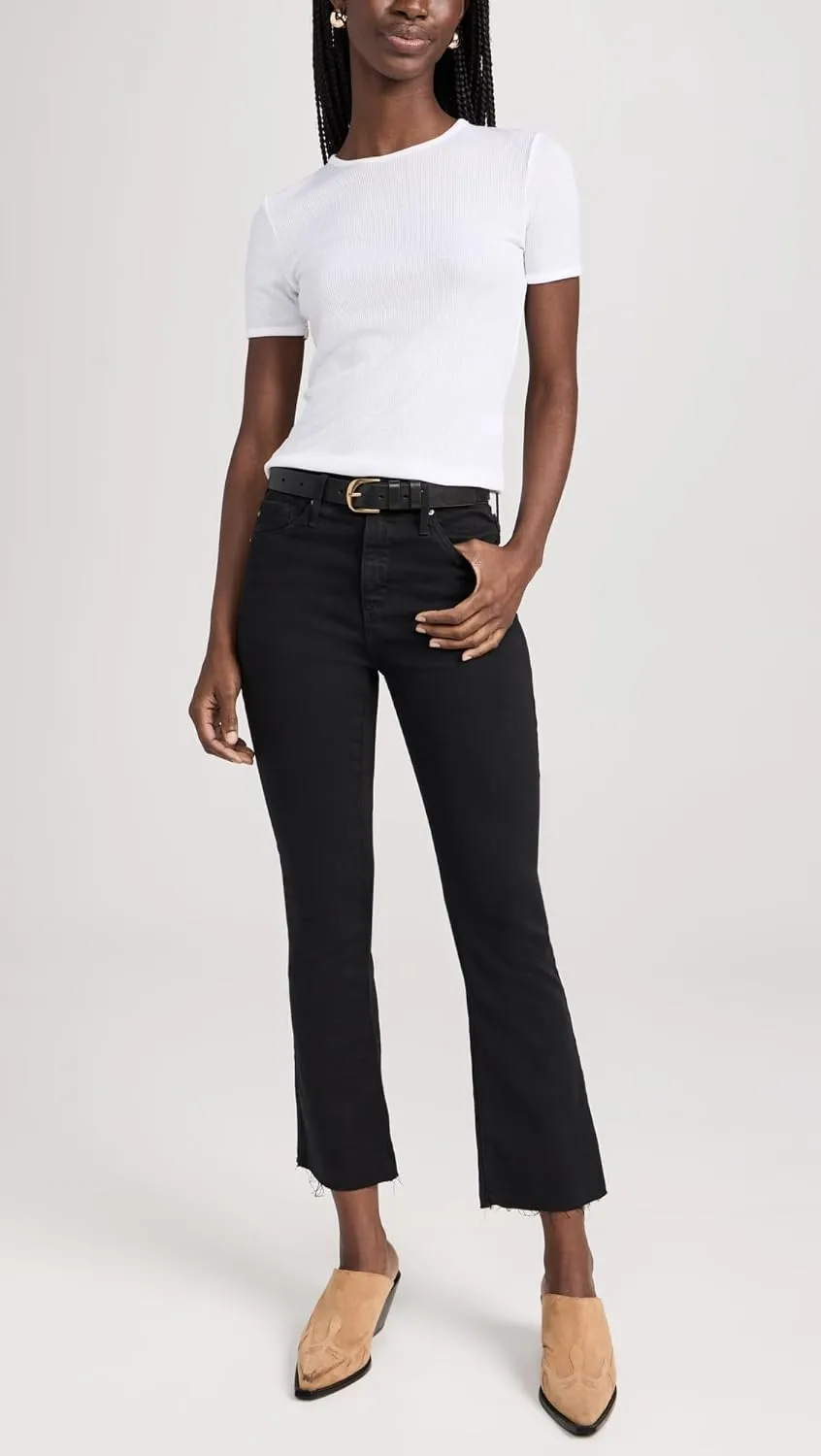 AG Adriano Goldschmied Women's Farrah Boot Crop Jeans