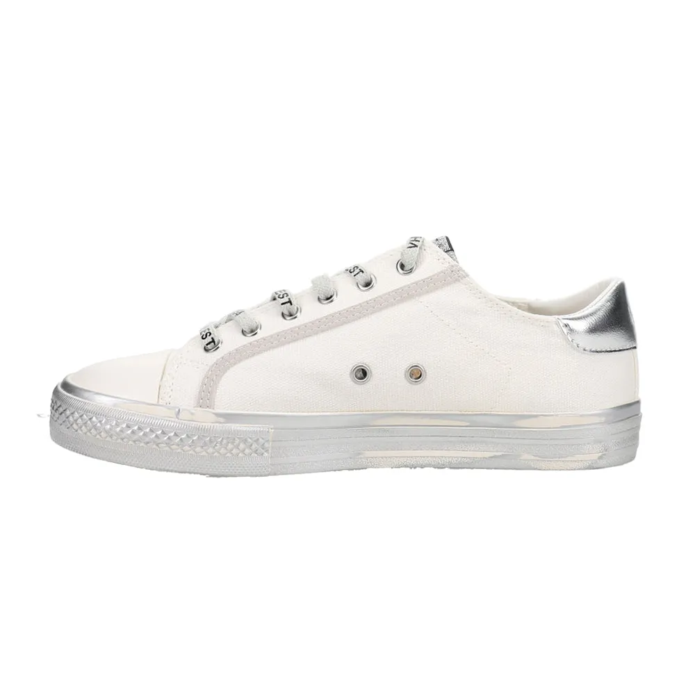 Alive 7 Metallic Glitter Lace Up Sneakers