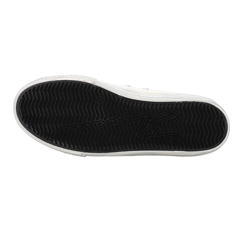 Alive 7 Metallic Glitter Lace Up Sneakers