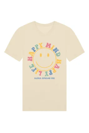 Alpha Epsilon Phi Happy Mind Tee