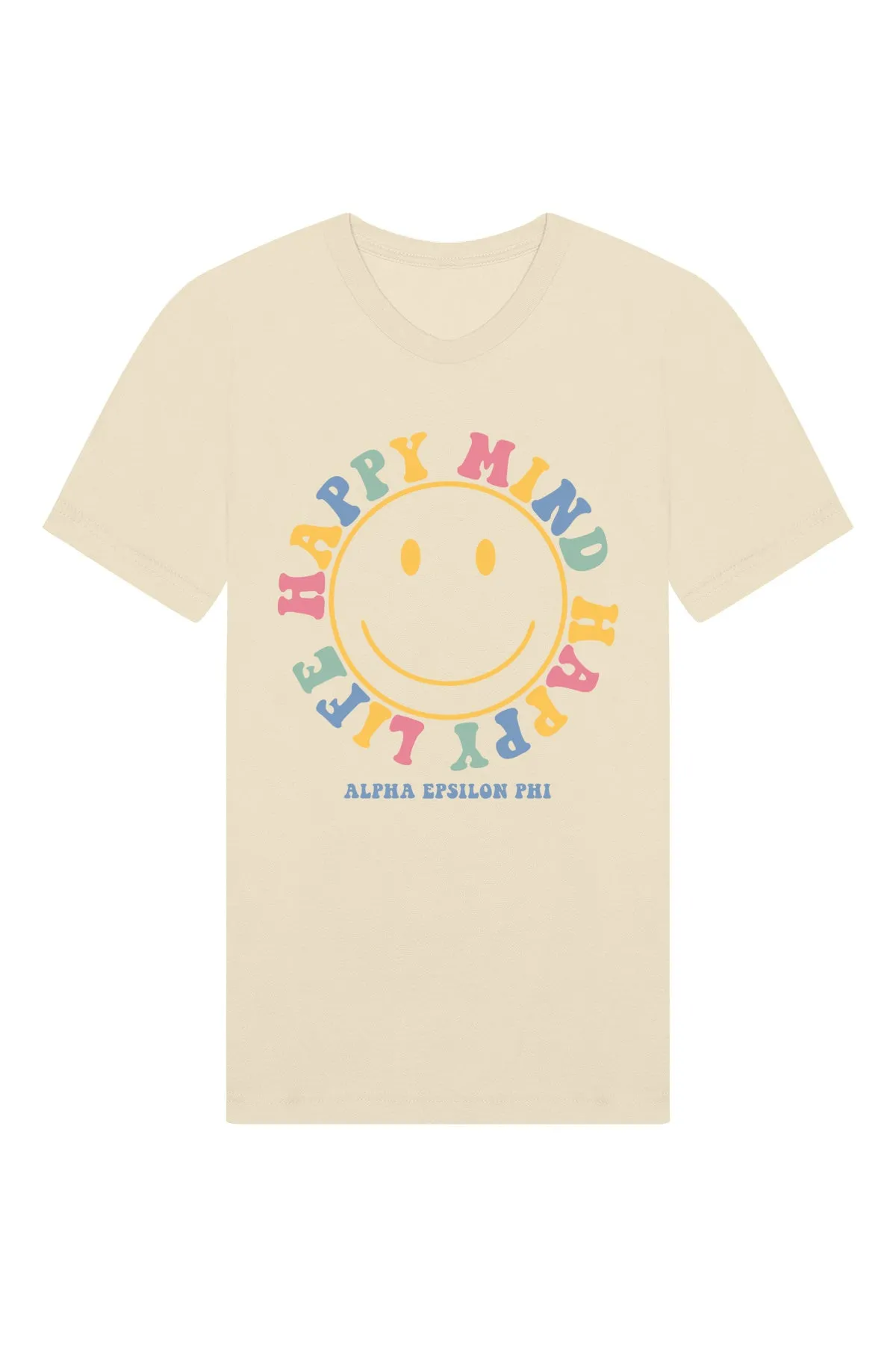 Alpha Epsilon Phi Happy Mind Tee