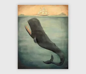 Archival Print | Leviathan Below by Emily Winfield Martin
