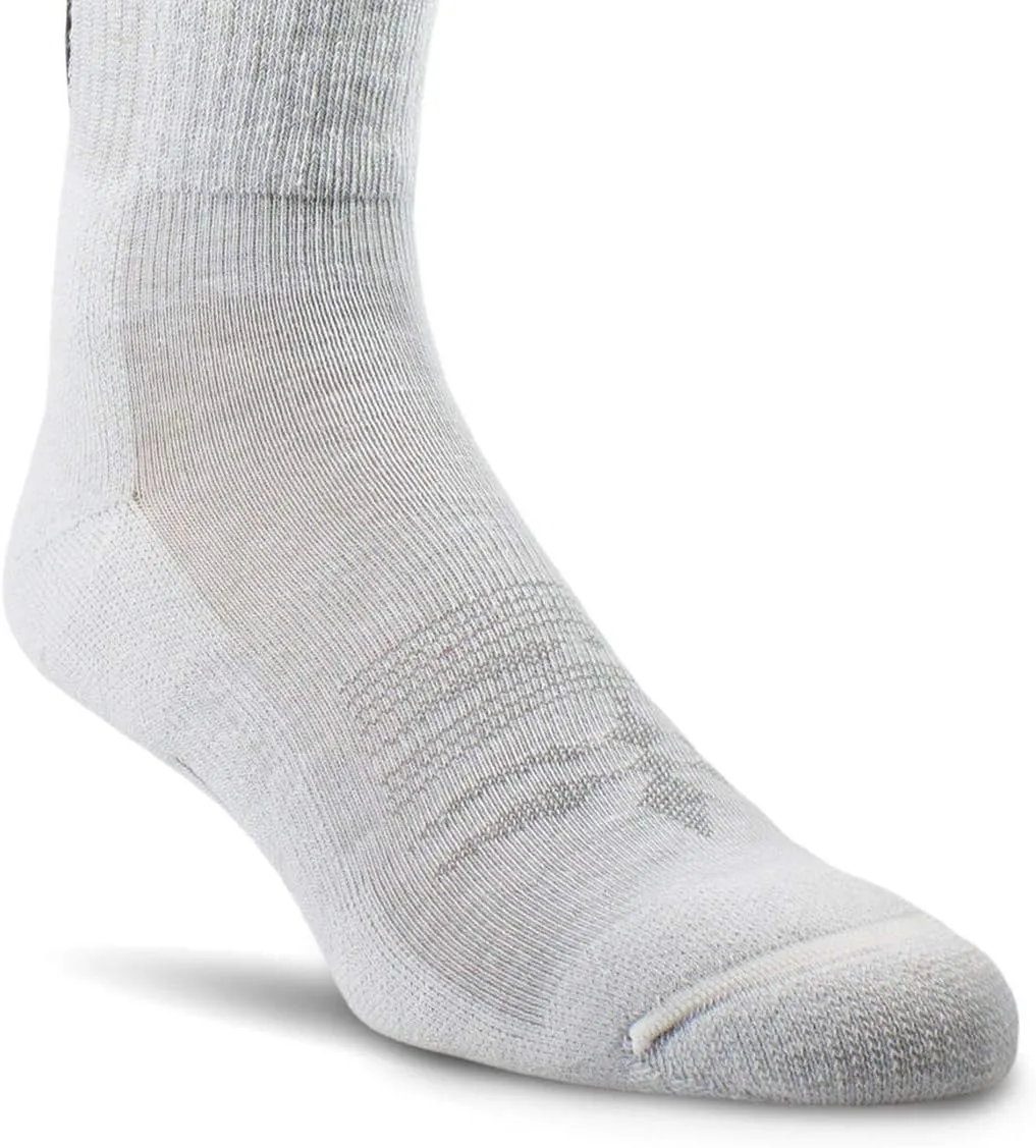 ARIAT Unisex Arch Support Mid Calf Wt Otc Western Boot Socks