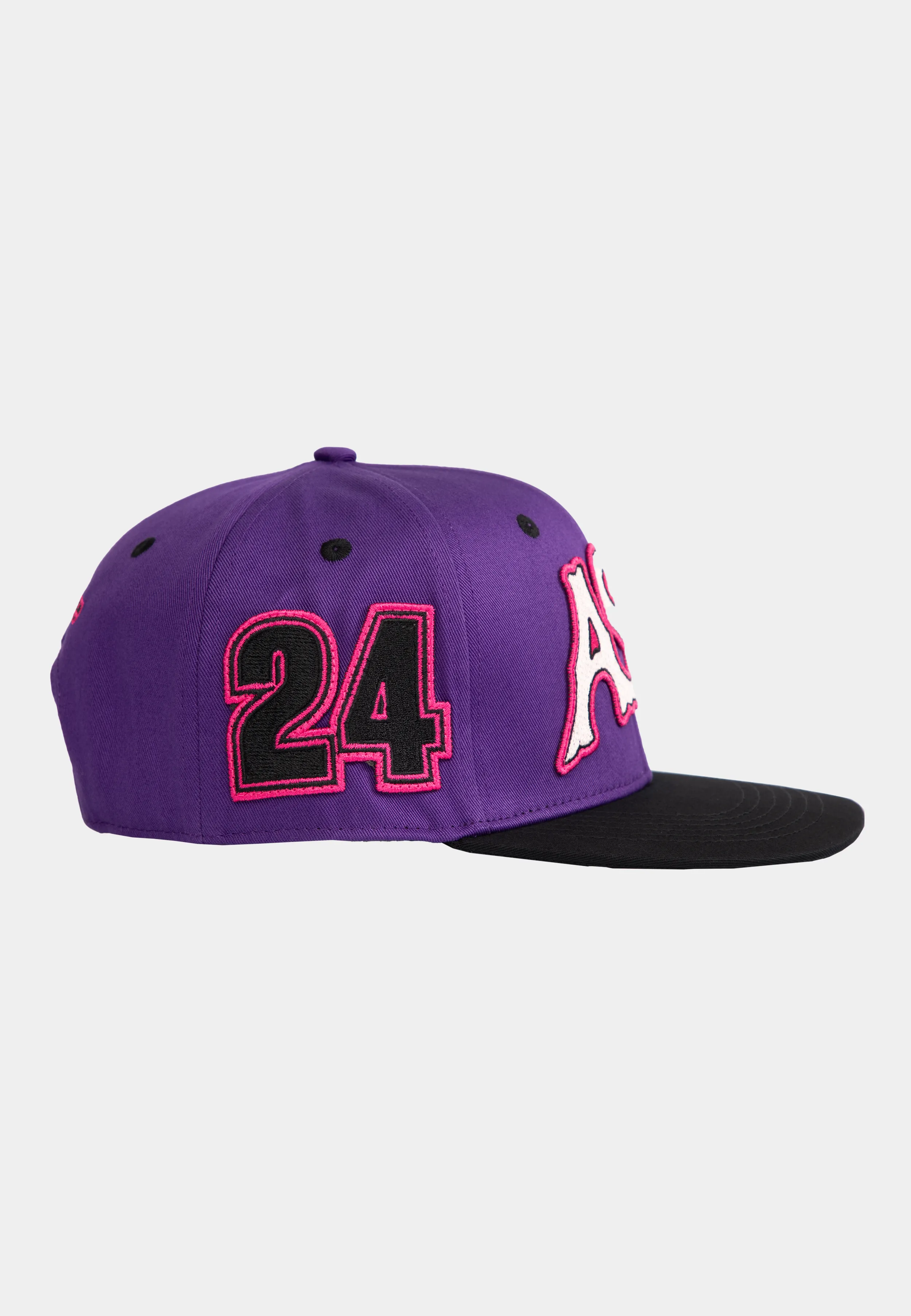 Ashluxe Crest Snapback Purple