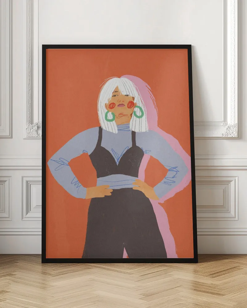 Attitude - Stretched Canvas, Poster or Fine Art Print