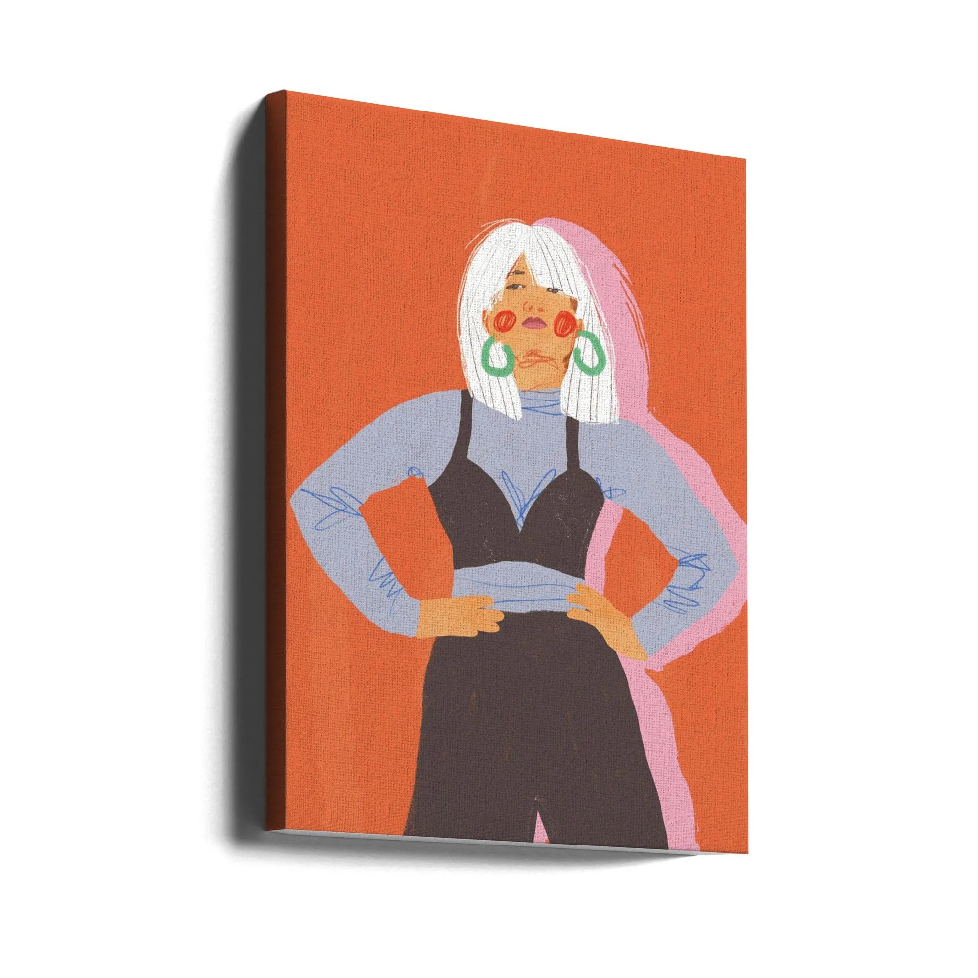 Attitude - Stretched Canvas, Poster or Fine Art Print