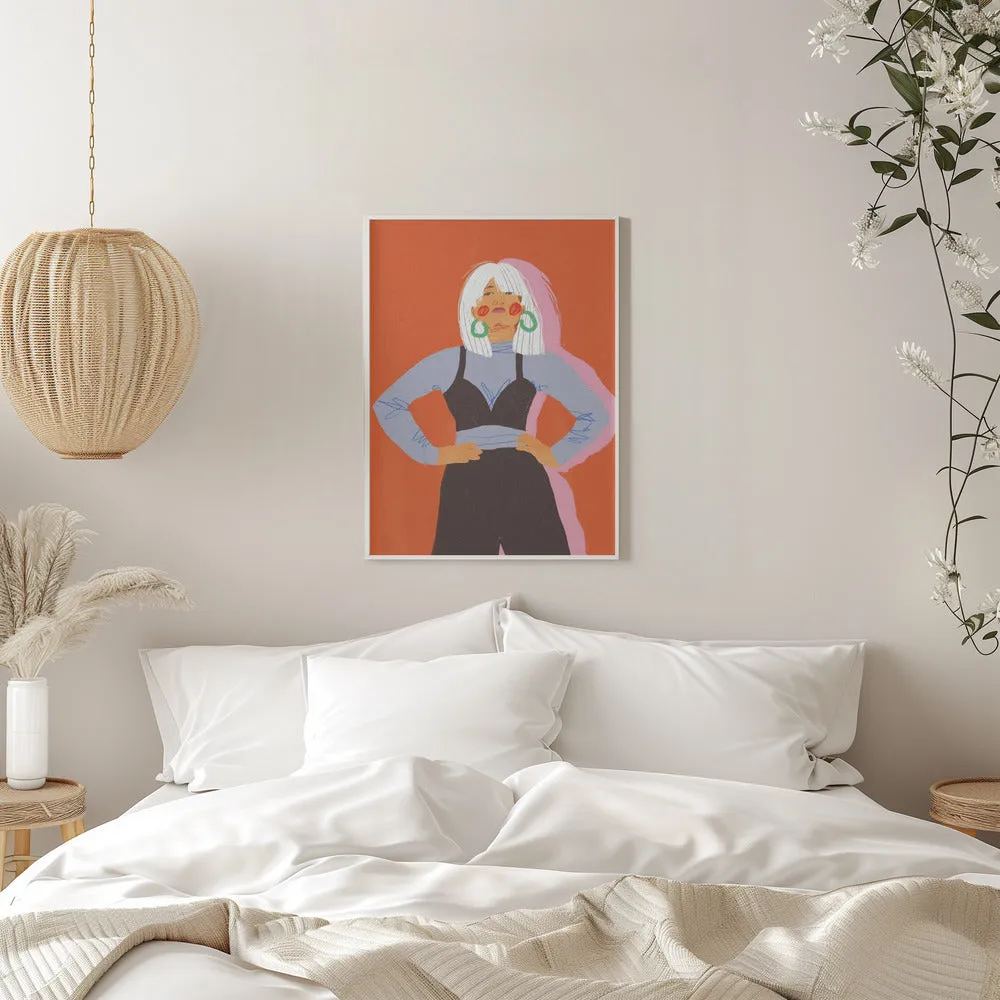 Attitude - Stretched Canvas, Poster or Fine Art Print