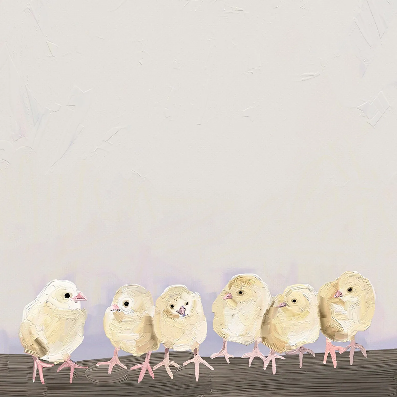 Baby Chicks Canvas Wall Art