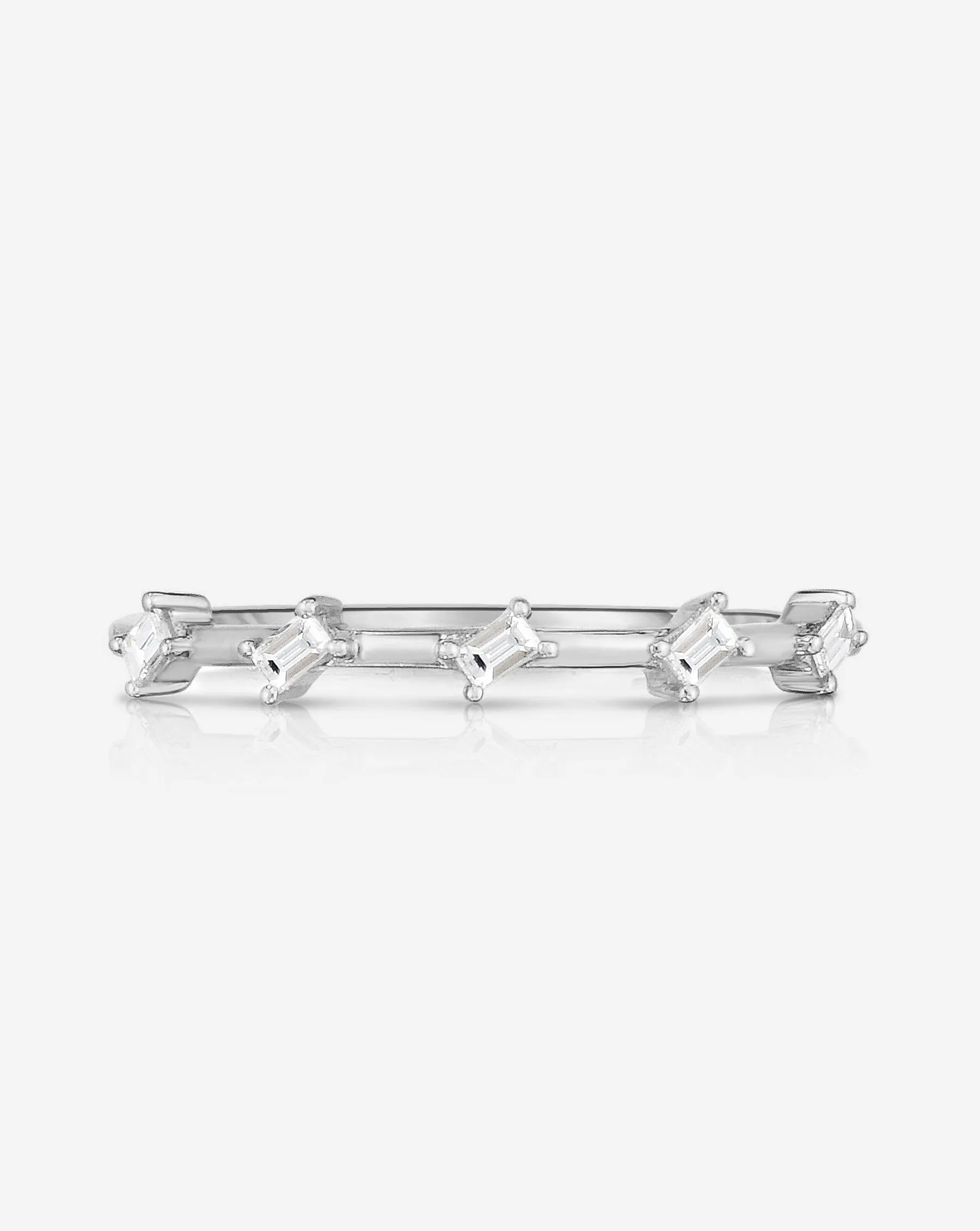 Baguette Distance Ring