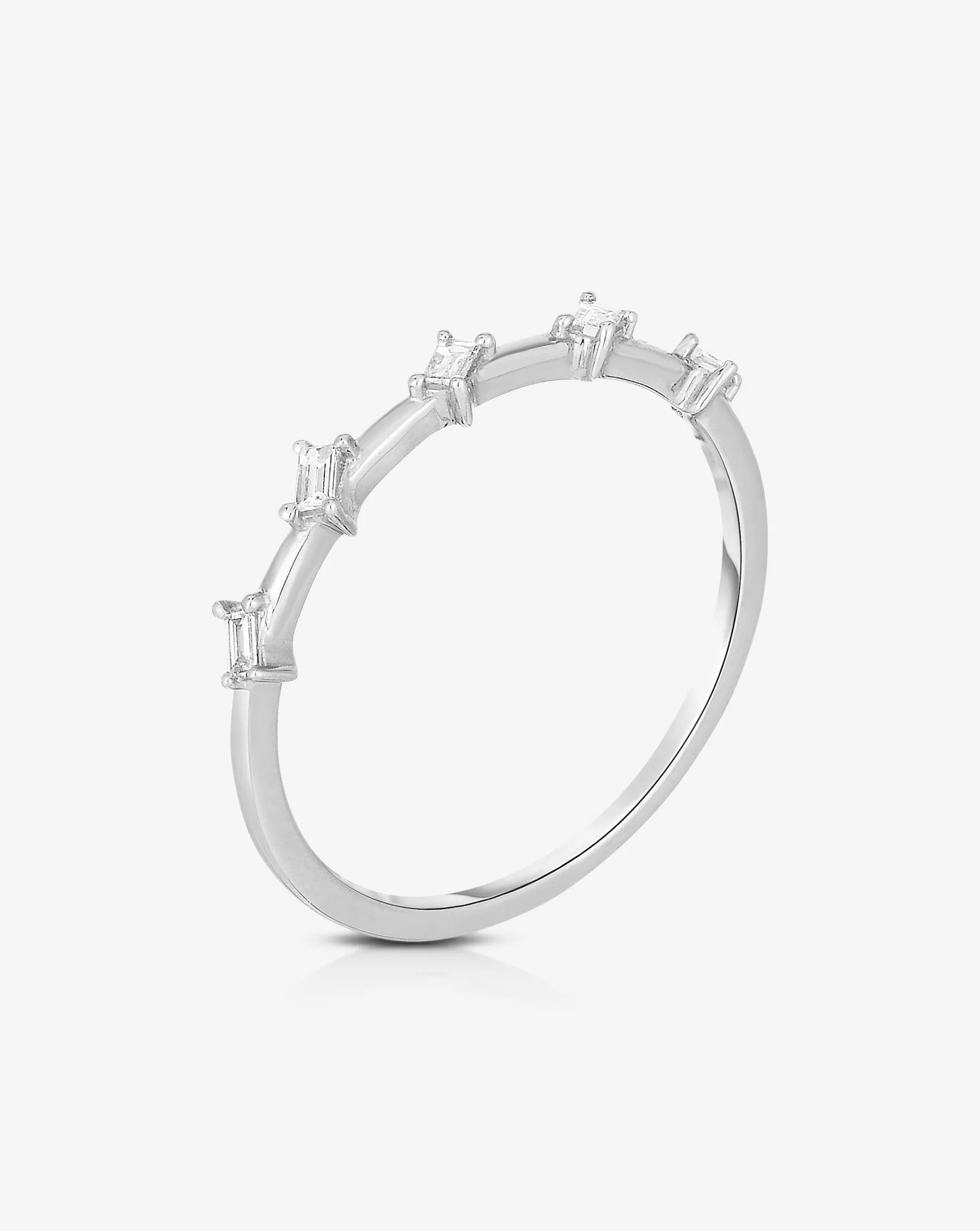 Baguette Distance Ring