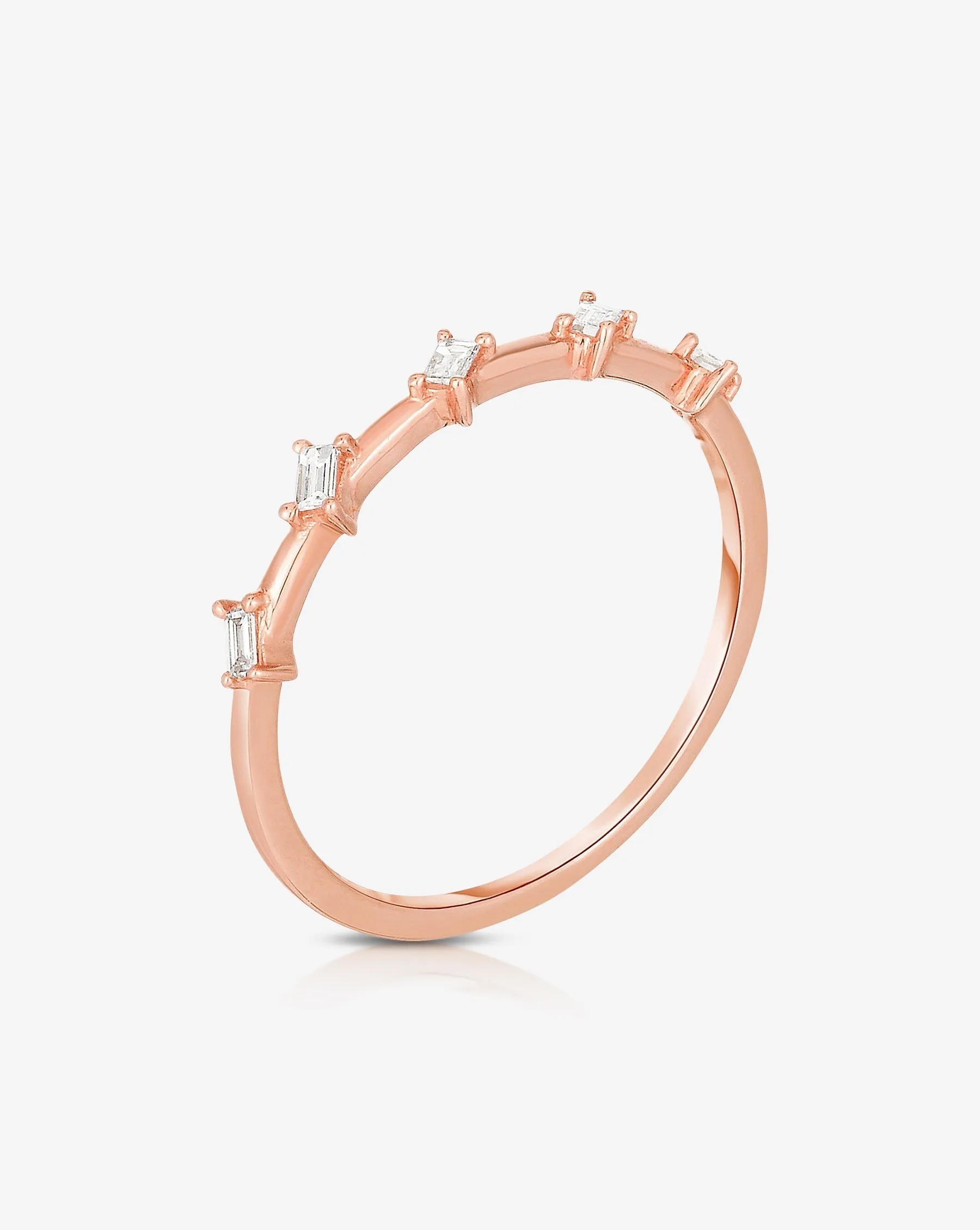Baguette Distance Ring