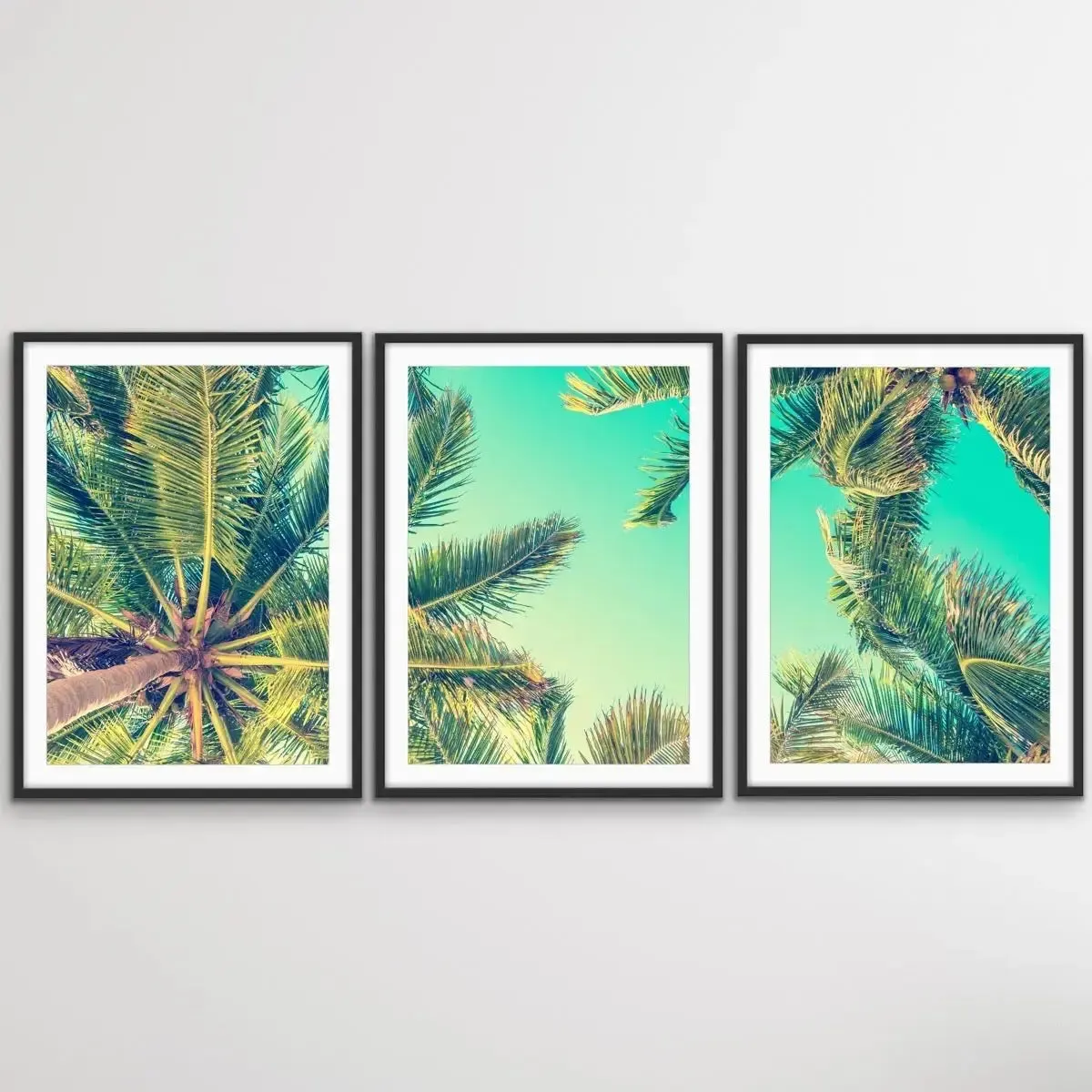 Bahamas - Three Piece Tropical Print Set Triptych