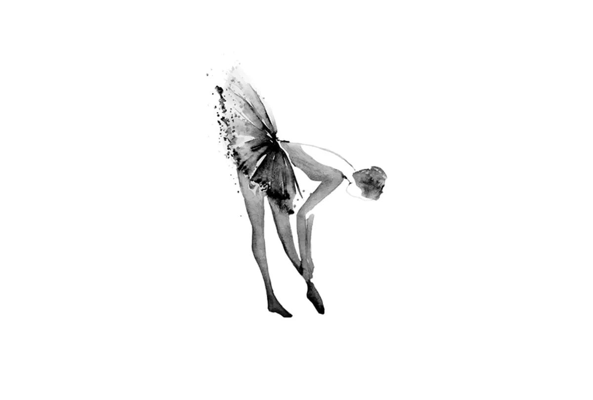 Ballerina 4 | Canvas Wall Art Print