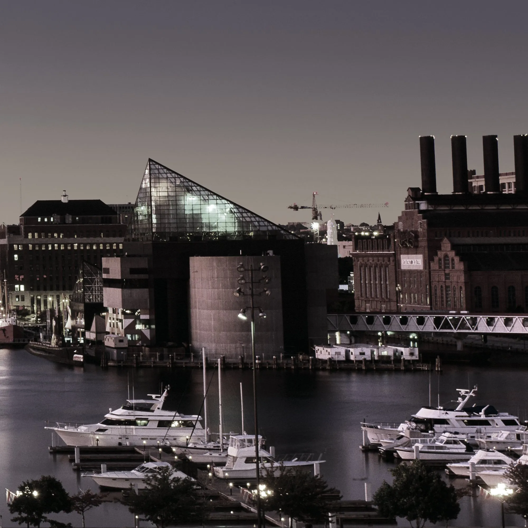 Baltimore Skyline on Canvas