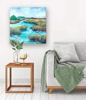Beaufort Marshes Canvas Wall Art