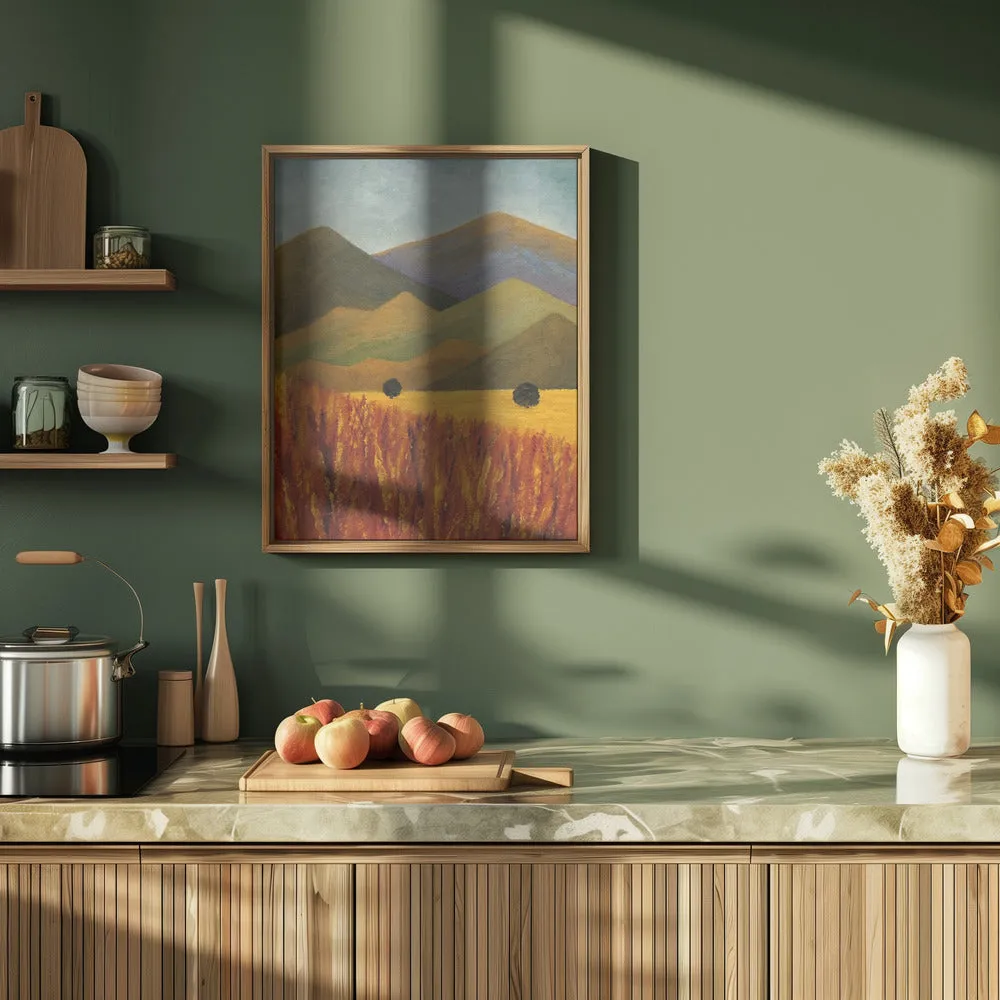 Before the Harvest - Stretched Canvas, Poster or Fine Art Print