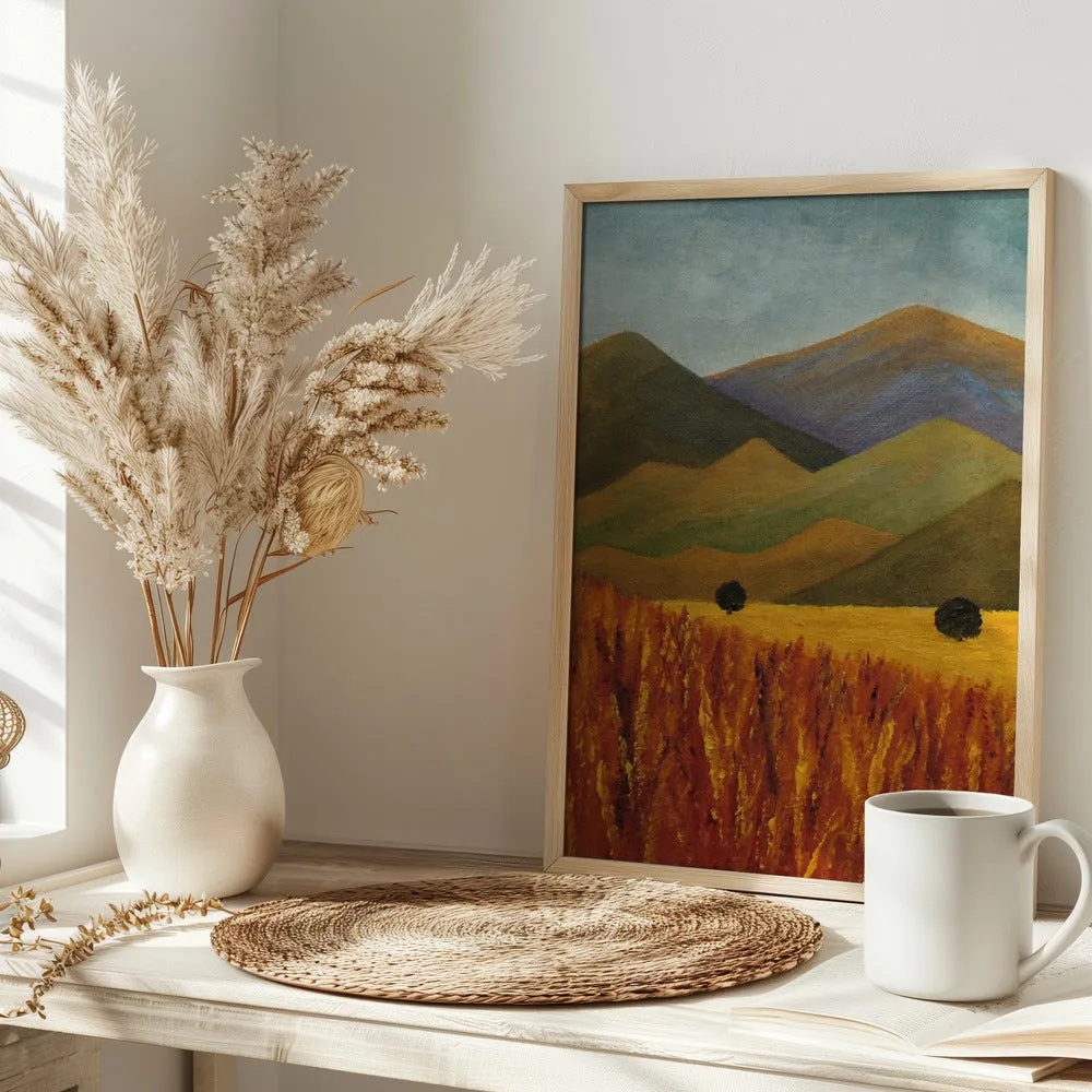 Before the Harvest - Stretched Canvas, Poster or Fine Art Print