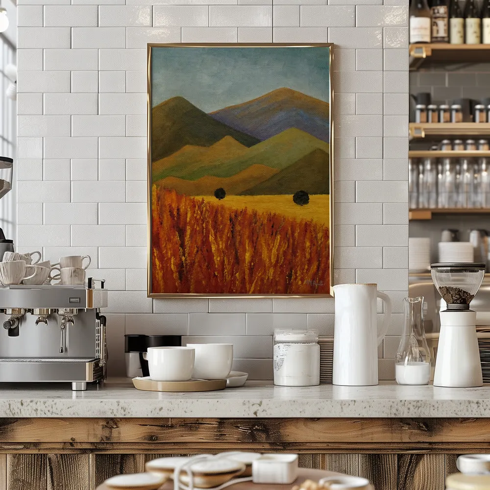 Before the Harvest - Stretched Canvas, Poster or Fine Art Print