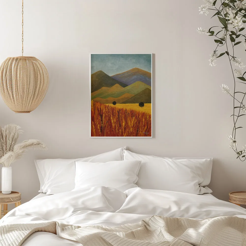 Before the Harvest - Stretched Canvas, Poster or Fine Art Print