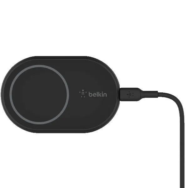 BELKIN BOOSTCHARGE Magnetic Wireless Car Charger for Apple iPhone 15/14/13/12. Includes 1.2m USB-C cable (Power Supply Sold Separately - NOT INCLUDED)