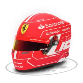 Bell 1:2 Scale Mini Helmet Charles Cleclerc 2023 Ferrari