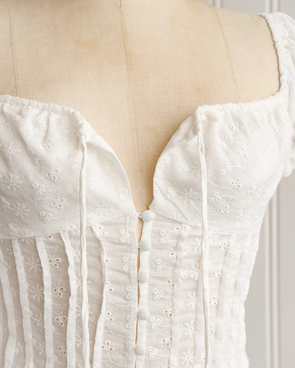Bella Eyelet Top