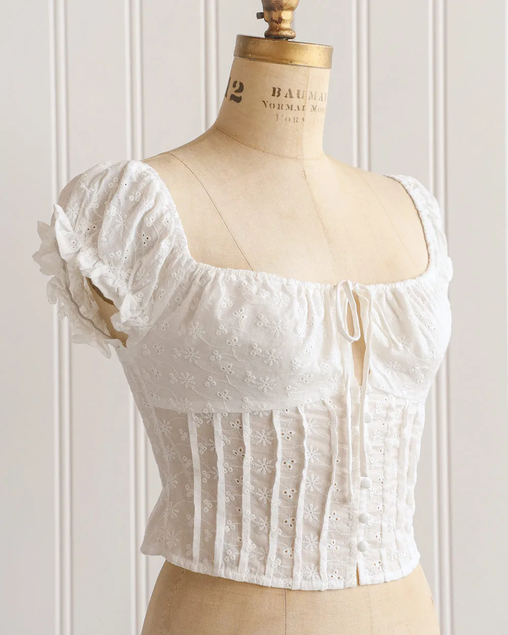 Bella Eyelet Top