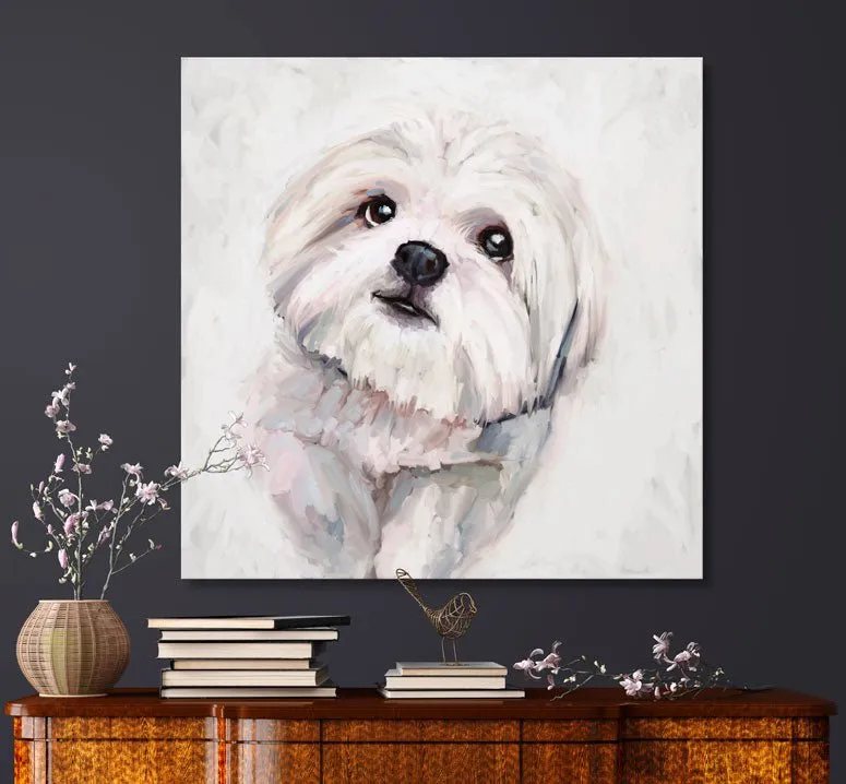 Best Friend - Shih Tzu Canvas Wall Art