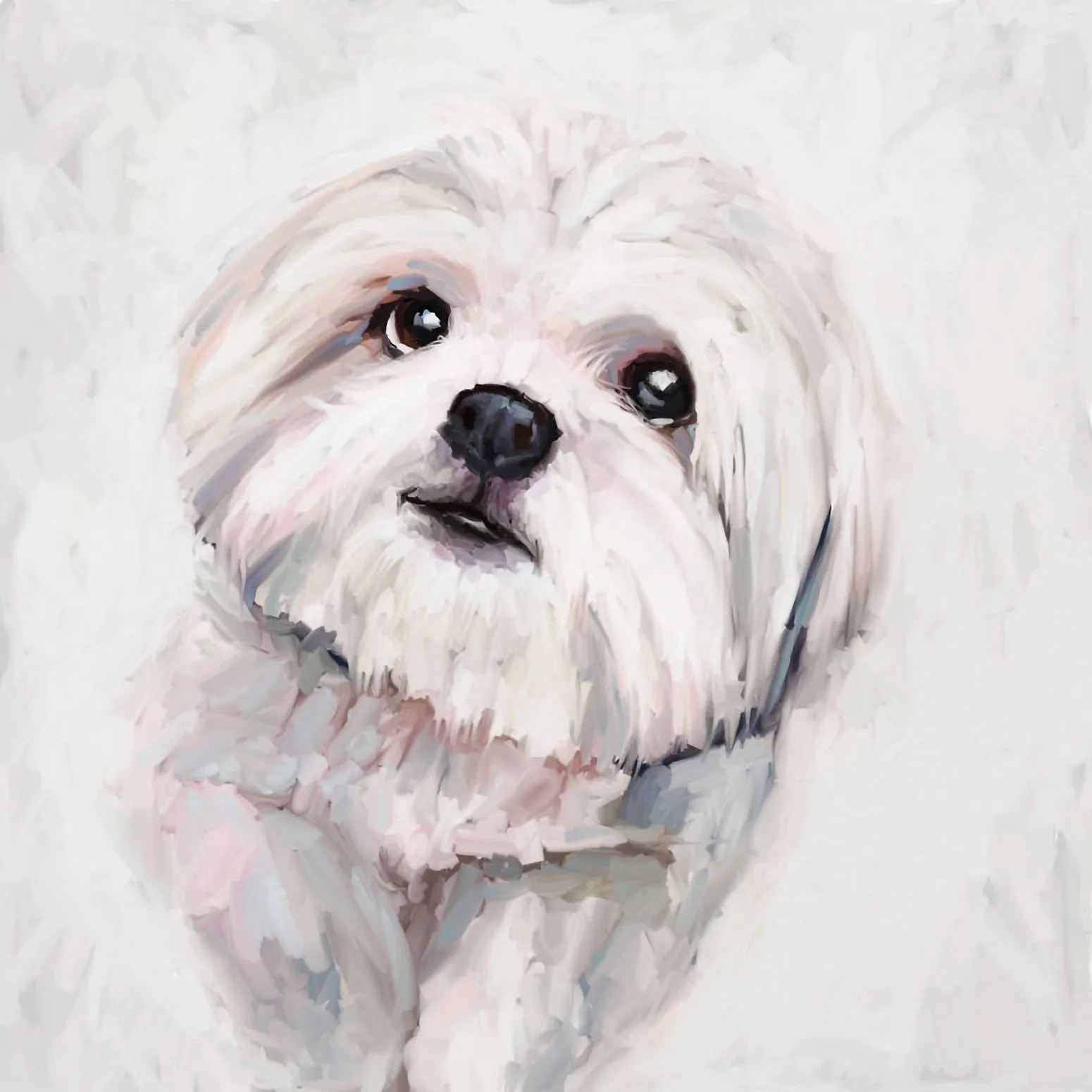 Best Friend - Shih Tzu Canvas Wall Art