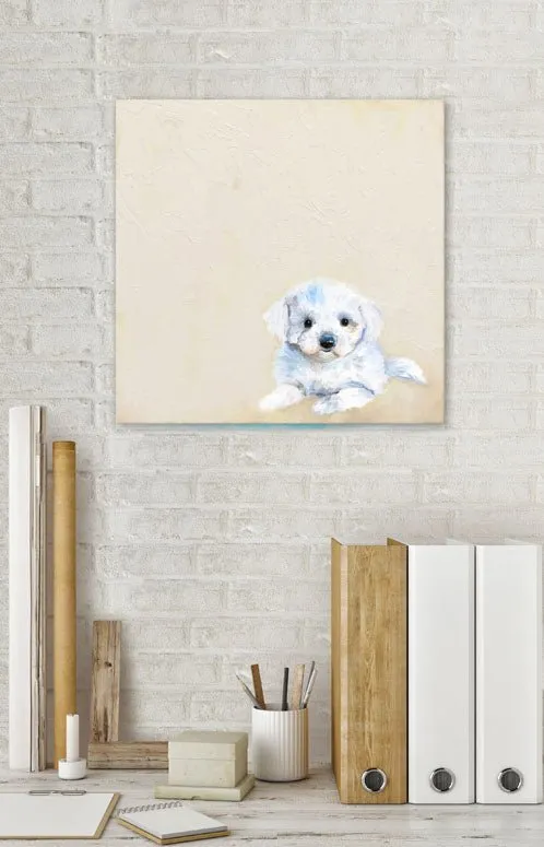 Best Friend - Shih Tzu Puppy Canvas Wall Art