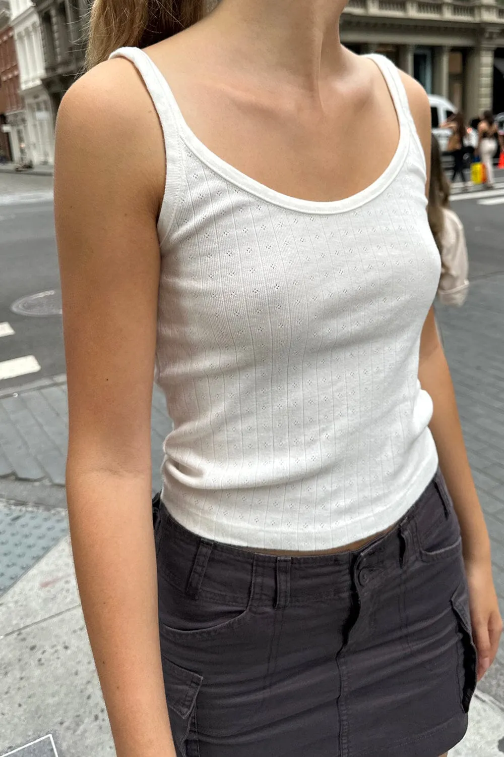 Beyonca Eyelet Tank
