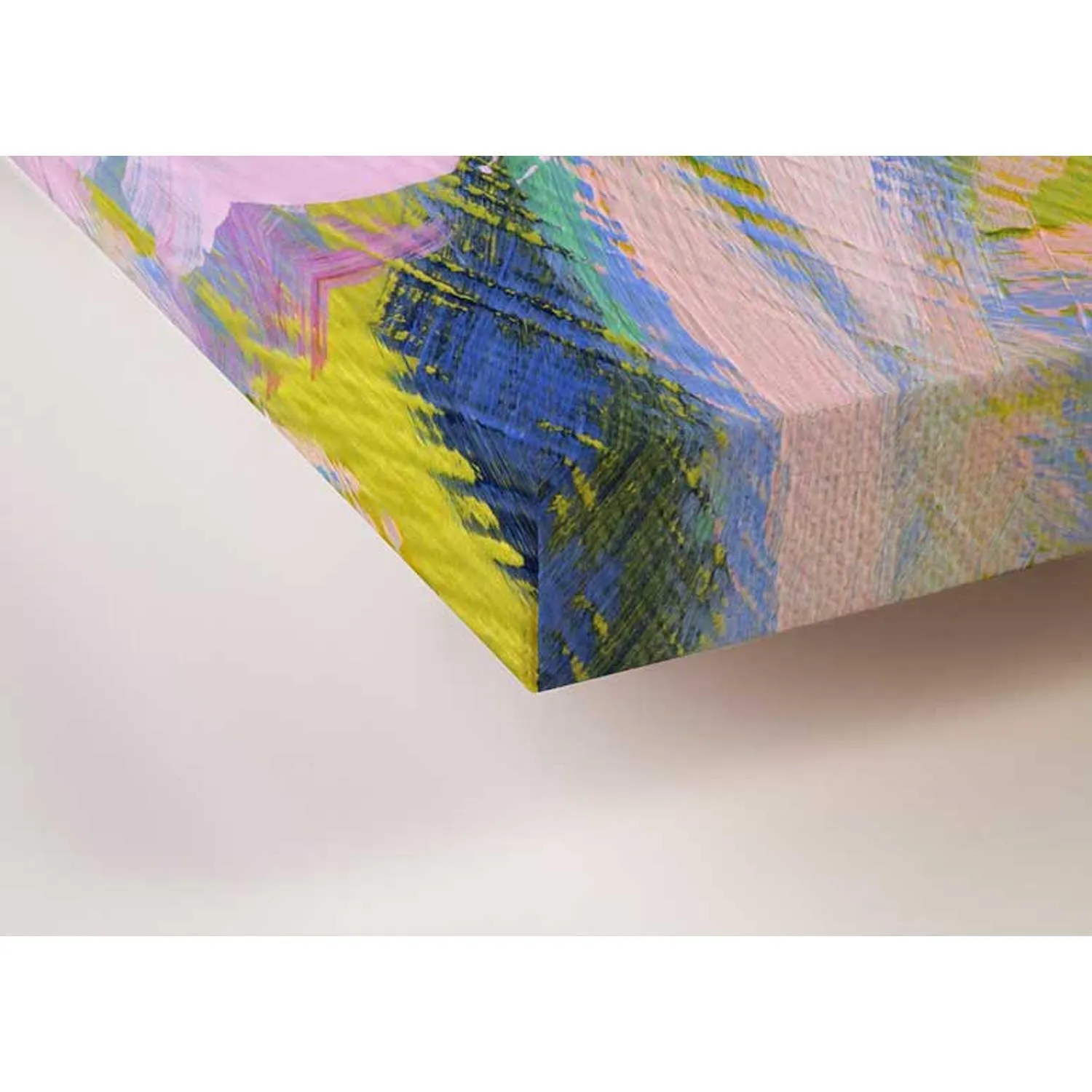 Birdsong In Chartreuse 1 Canvas Wall Art