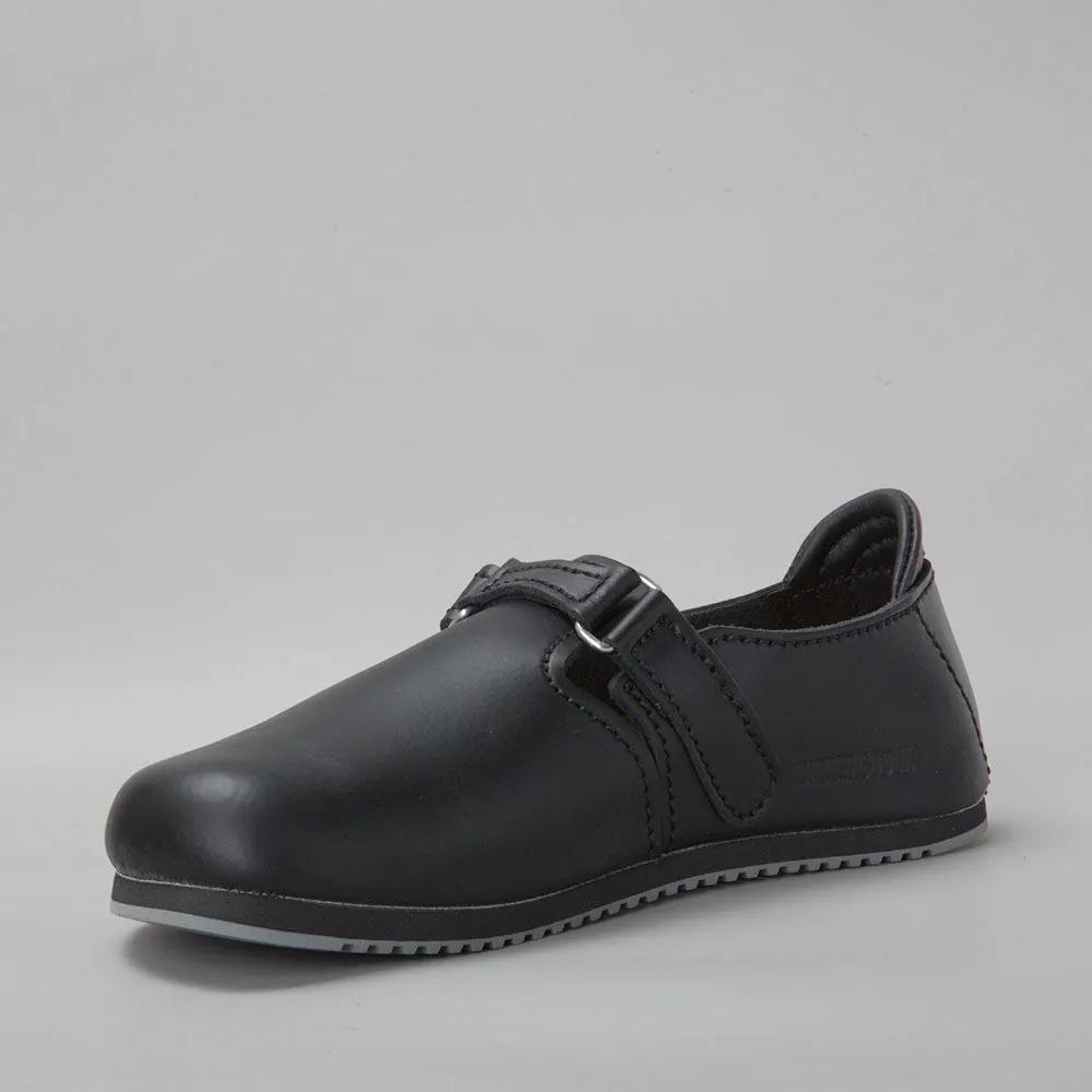 BIRKENSTOCK - LINZ 583184 - BLACK SMOOTH LEATHER