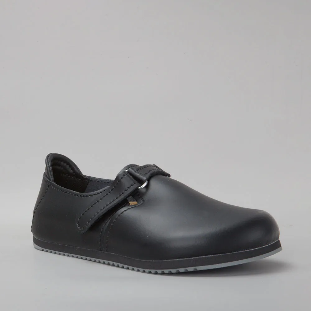 BIRKENSTOCK - LINZ 583184 - BLACK SMOOTH LEATHER