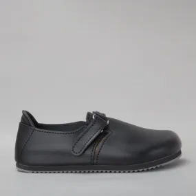 BIRKENSTOCK - LINZ 583184 - BLACK SMOOTH LEATHER