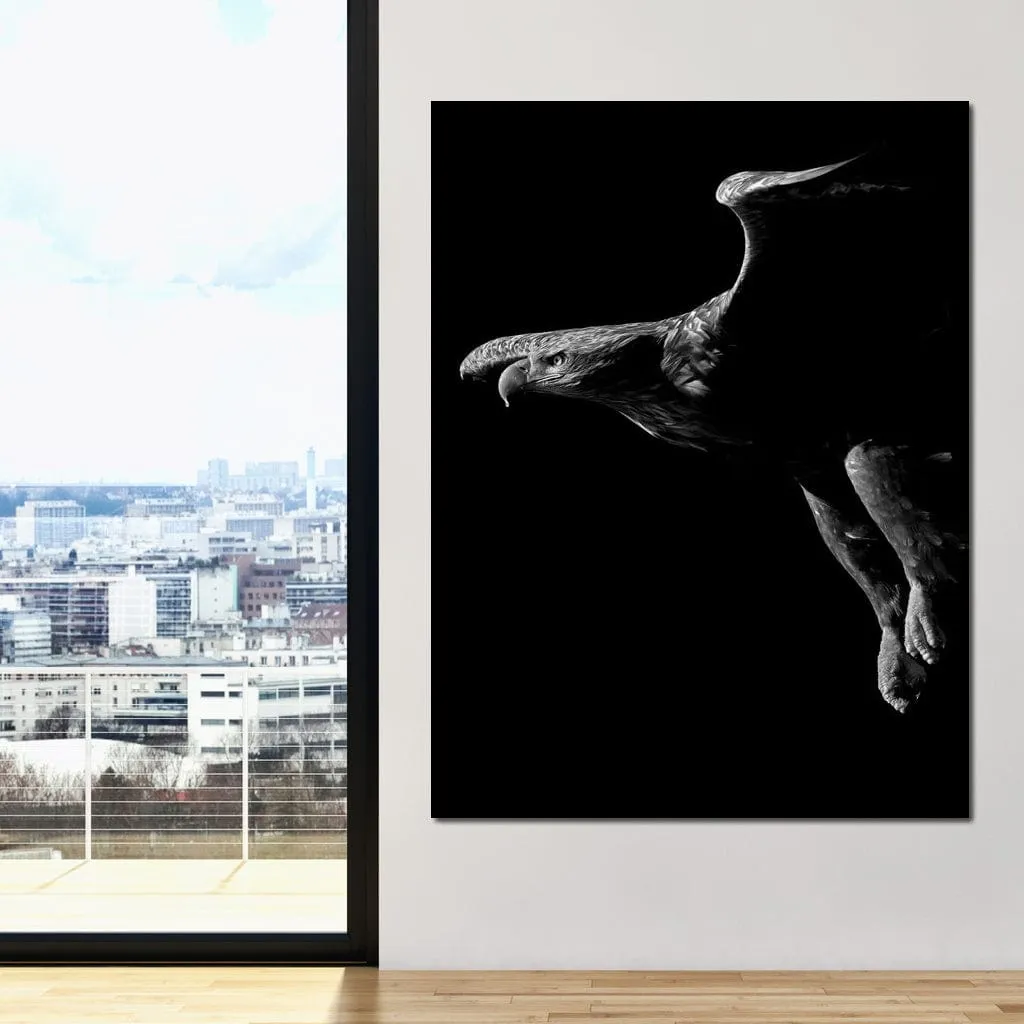 Black and White Eagle